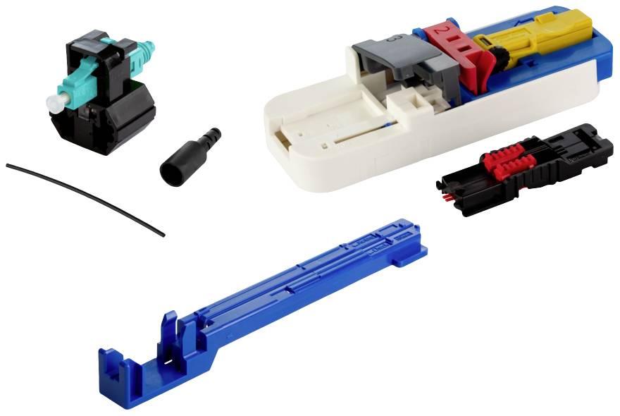 Metz Connect 1509MAJO002C-F OpDAT FAST™ Kit LC PC OM3/OM4 OpDAT connector assembly kit White, Blue