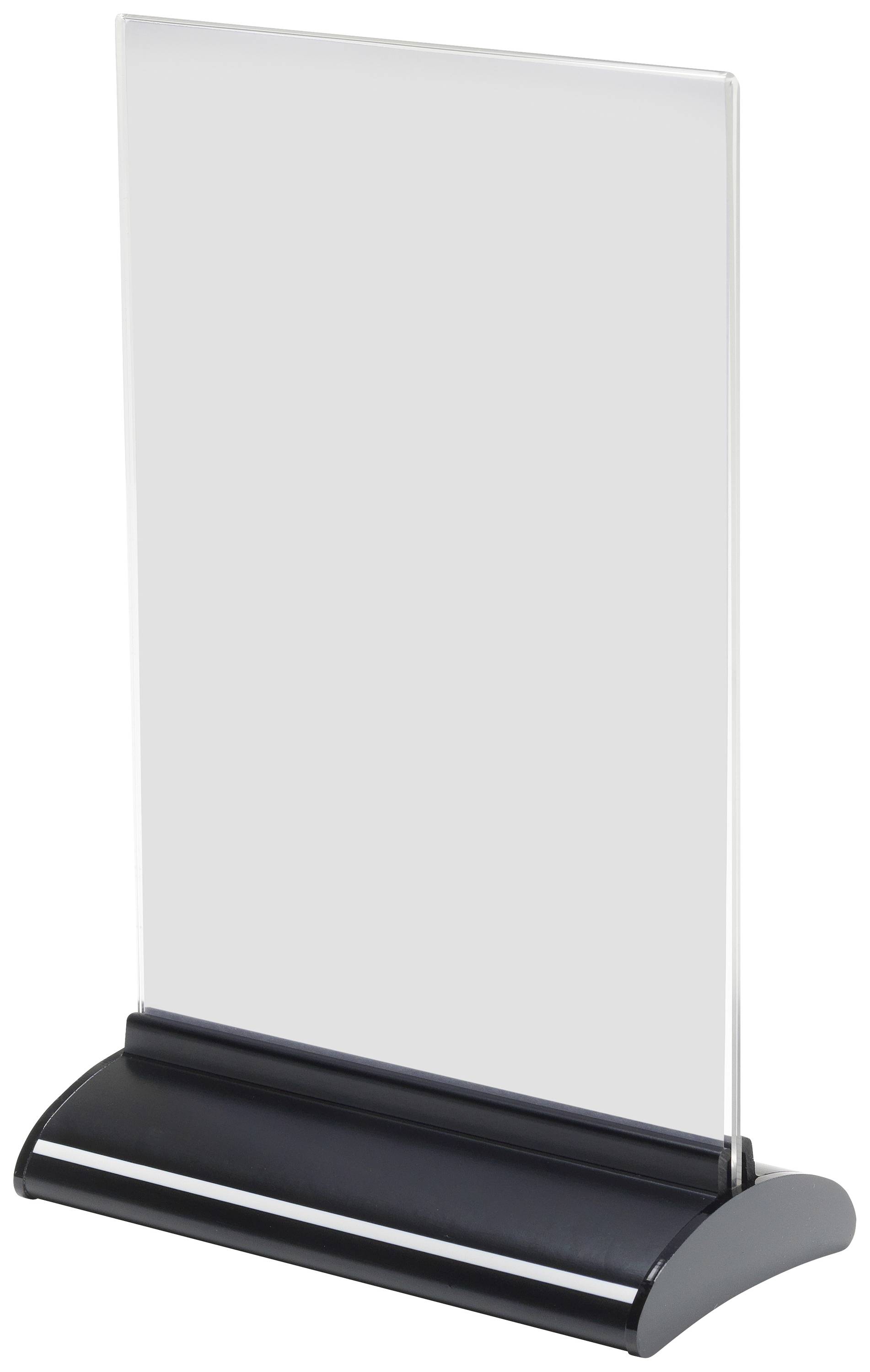 Deflecto 58540 Contour Desktop brochure holder Paper size: A5 portrait 1 pc(s)