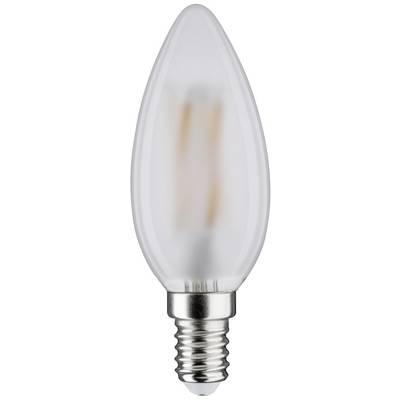 A single LED candle-style bulb with a screw base, on a white background.