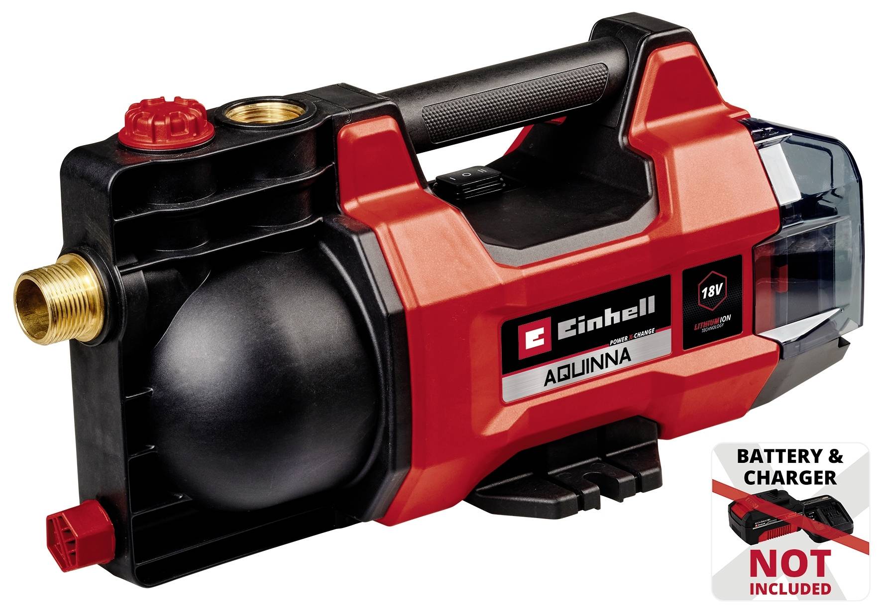 Einhell AQUINNA 18/28 Power X-Change Cordless garden pump 2800 l/h 25 m
