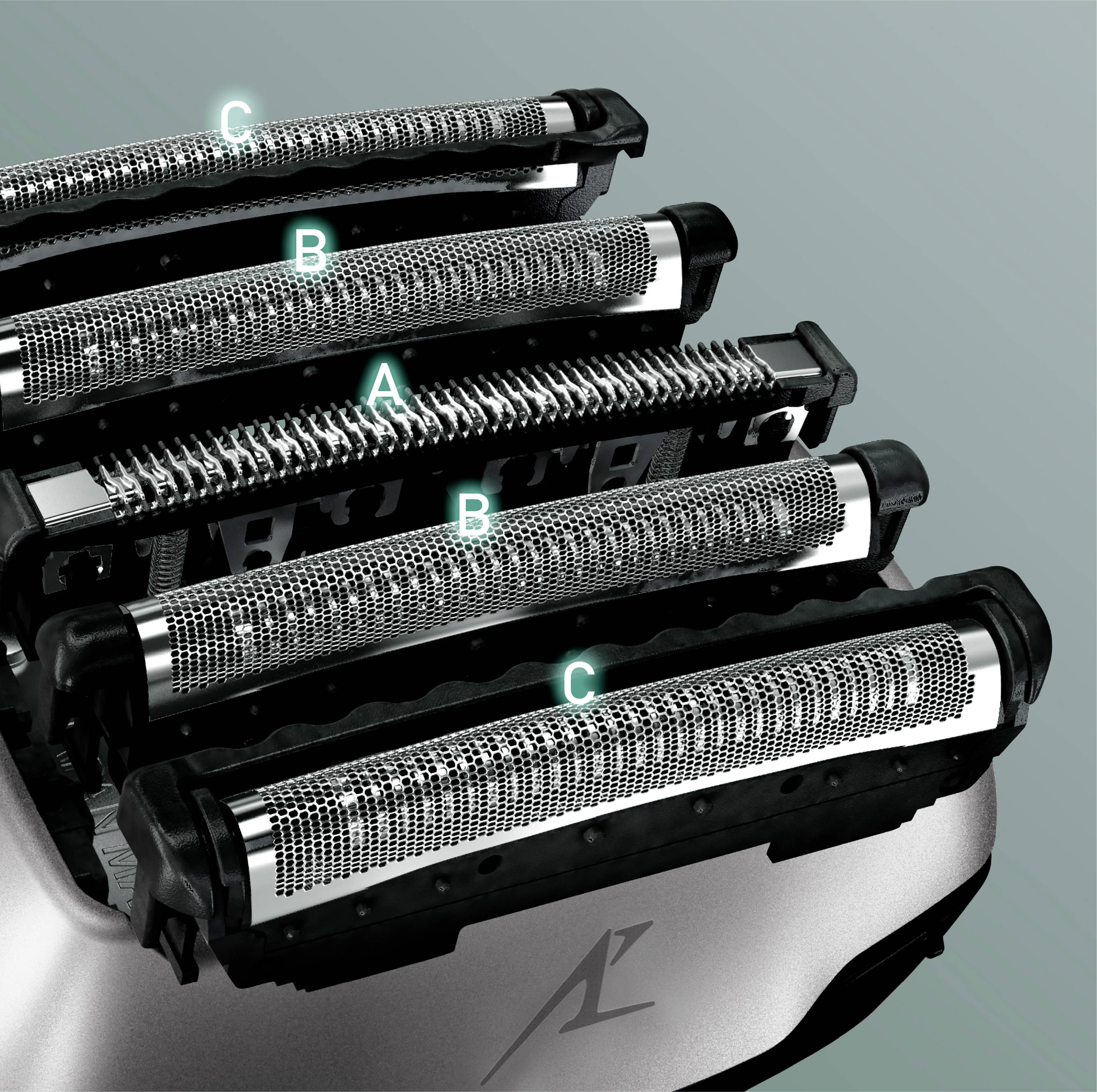 Panasonic ES-LV69-S803 Shaver Washable Silver-black-1