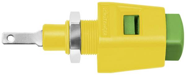 Schützinger  Spring-loaded terminal Green-yellow 5 A 1 pc(s) Single