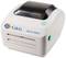 Thermal printer with the imprint 'G&G GG-AT 90DW', white casing, black lid and green button on the top surface.