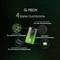 'G-TECH: 4 Strong Breakthroughs. High-Purity Graphite: For Enhanced Conductivity. Streamlined Design: For Better Power Transfer. Dense S-Powder: For Increased Power Generation. Patented Construction: For Solubility.'