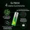 'G-TECH 4 Powerful Breakthroughs' showcases a battery with an innovative design. Enhanced conductivity, increased power generation, robust performance.