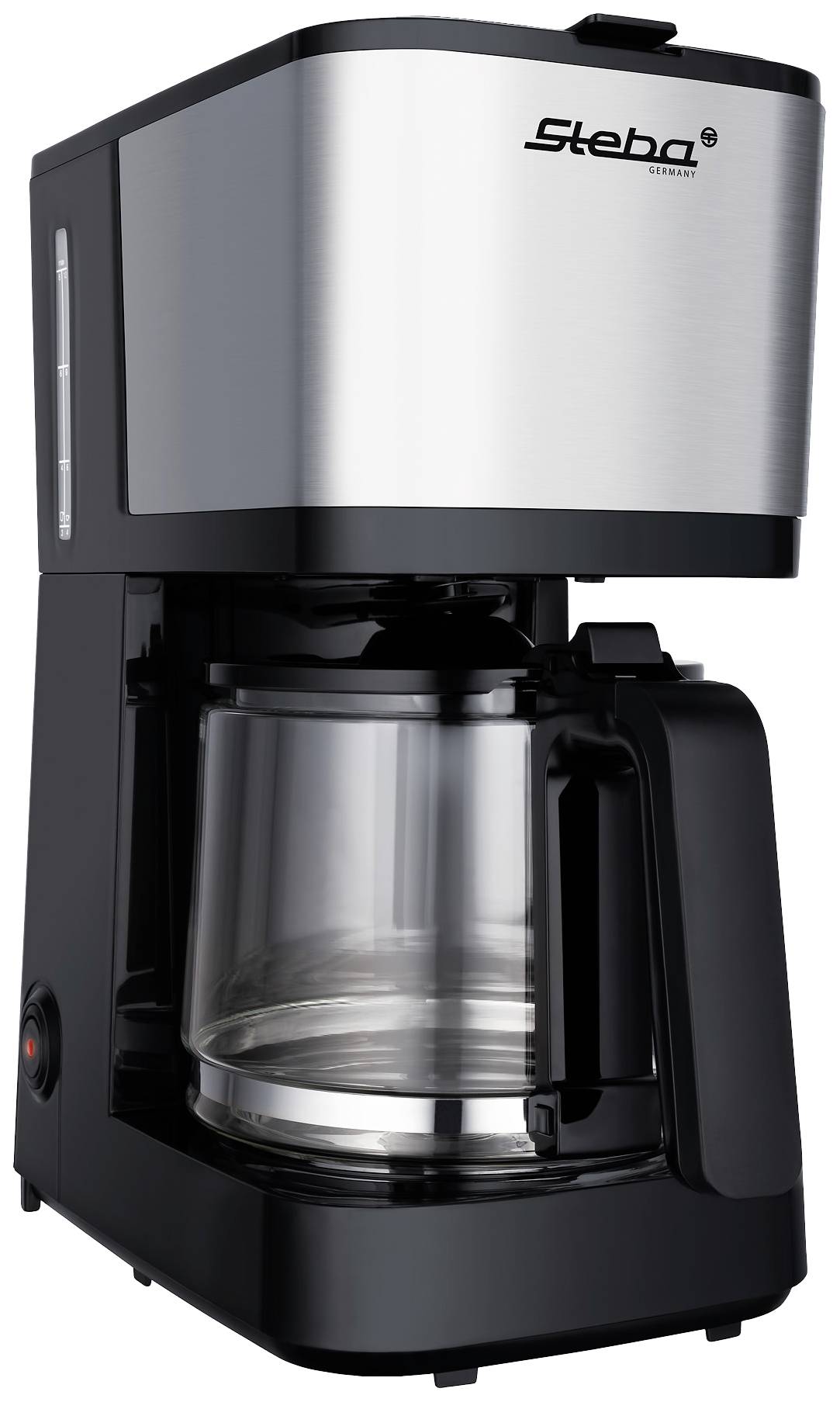 Steba KM F2 Coffee maker Silver, Black Cup volume=10 Glass jug