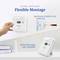 'A hand holds a gas alarm device titled "Flexible Montage." Diagram shows wall mount option with included accessories and instructions.'