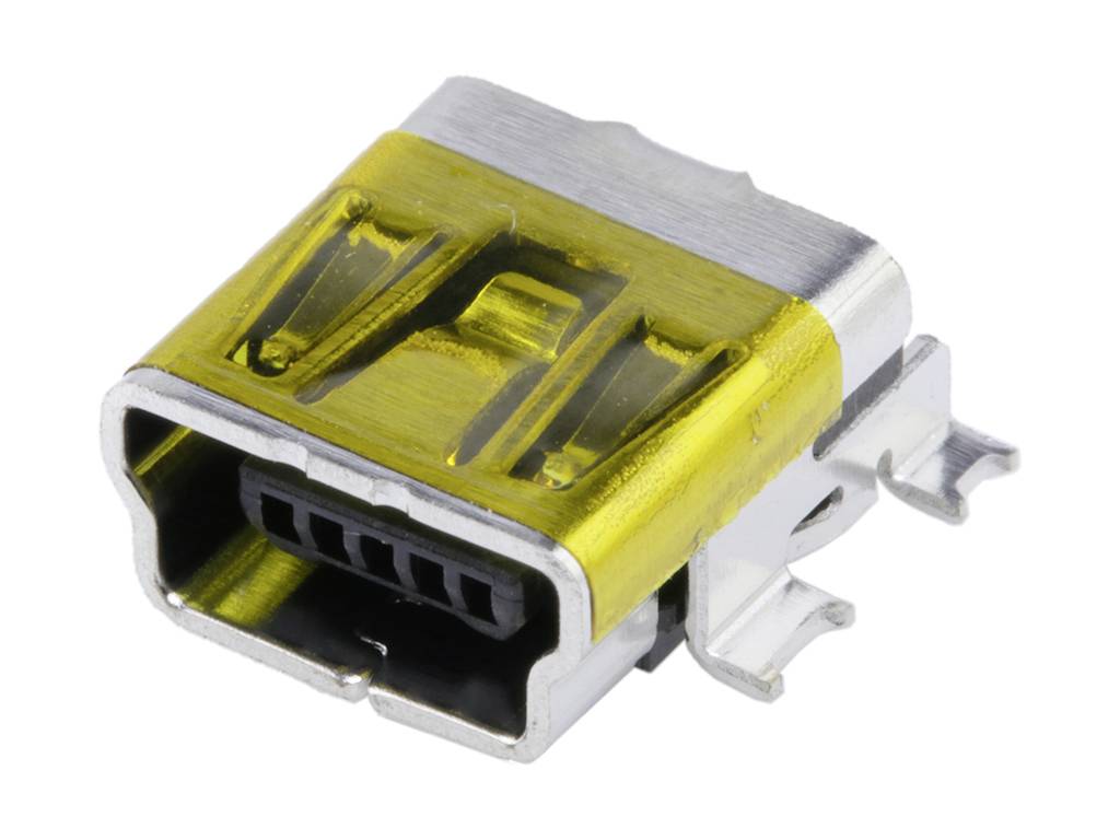 USB on the go Socket MOL Micro Solutions Right-angled 675031020 Molex Content: 1 pc(s)
