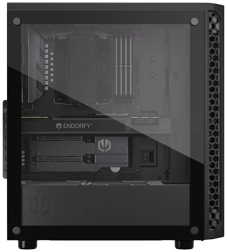 endorfy Signum 300 Air Midi tower PC casing Black 4 built-in fans, Window, Dust filter-21