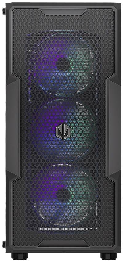 endorfy Regnum 400 ARGB Midi tower PC casing Black 4 built-in LED fans, Window, Dust filter-14