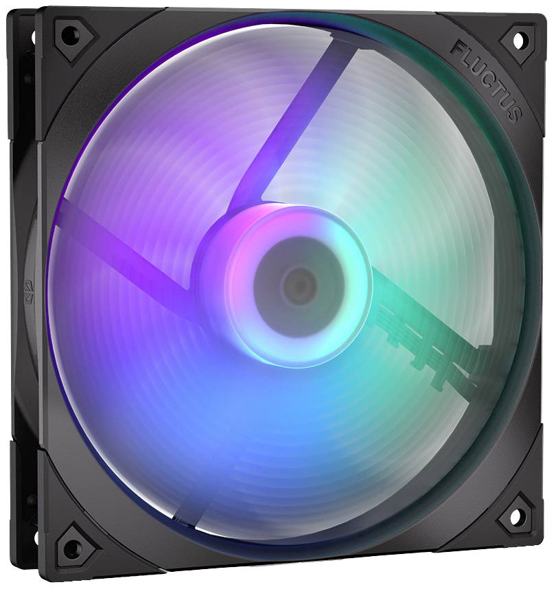 endorfy Fluctus 140 PWM ARGB PC fan Black (W x H x D) 140 x 140 x 25 mm incl. LED lighting