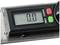 Digital angle protractor with display showing '0.0' degrees, attached to a ruler. Switchover buttons for 'Hold' and 'Zero'.