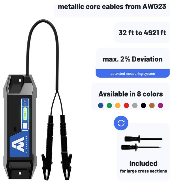 HELU Aufmaster AM1 Cable length gauge