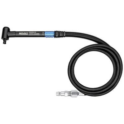 A long flexible extension tube with an angled piece, suitable for automotive tyres. 'HAZET' inscription and model number on top.