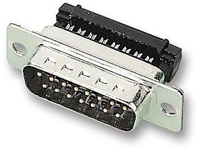 MH Connectors MH10552 D-SUB pin strip Number of pins: 15 1 pc(s)