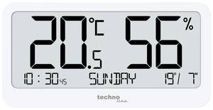 Techno Line Techno Line Thermo-Hygrometer WS9455 Thermo-hygrometer White WS9455