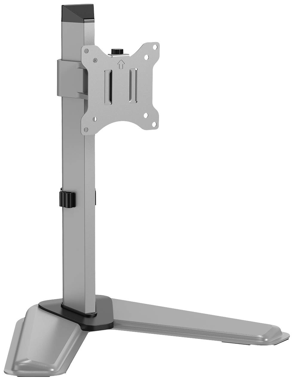 My Wall HL56-1L 1x Monitor base 43,2 cm (17) - 81,3 cm (32) Grey Height-adjustable, Tiltable, Swivelling, Stand
