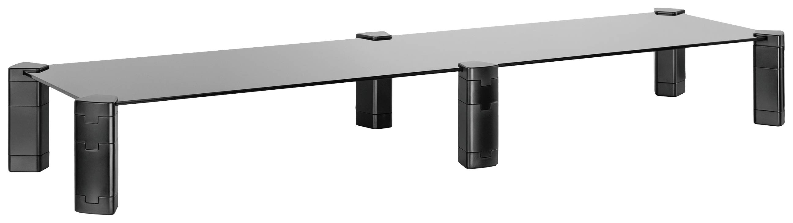 My Wall HT41L Monitor riser Height range: 34 up to 124 mm Black