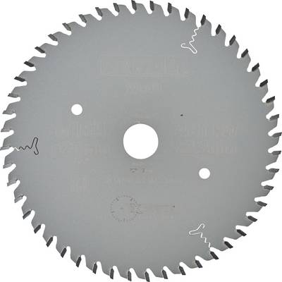 Metal circular saw blade with sharp teeth, suitable for precise cuts in wood or metal.