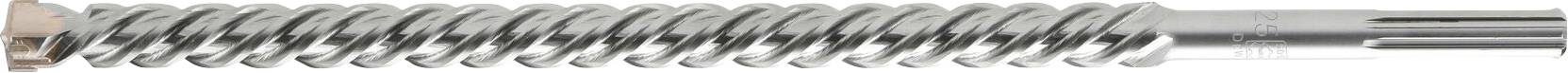 'A silver metal spiral extending horizontally, showing typical coils and reflections.'