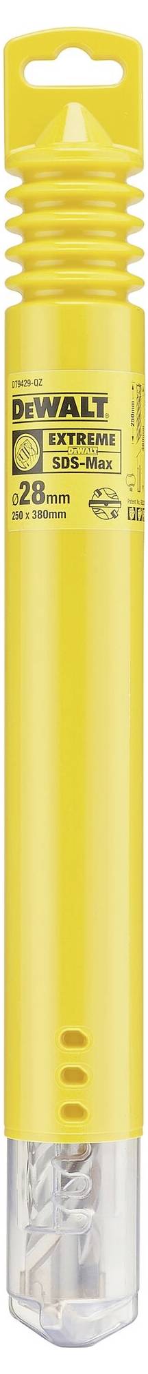 Yellow packaging with DEWALT brand marking, contains 25 triangular replacement blades.