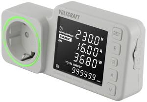 VOLTCRAFT SEM5000 DUAL Energy consumption meter Energy cost calculator, Alarm function, Selectable energy tariffs, Data logger