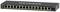A Netgear network switch with sixteen Ethernet ports. LED indicators display the connection and power status.
