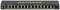 Netgear network switch with 16 ports, LED indicators for status and connection.