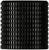Black cylinder with ridged surface, likely part of a larger mechanism or device, structured and symmetrical.