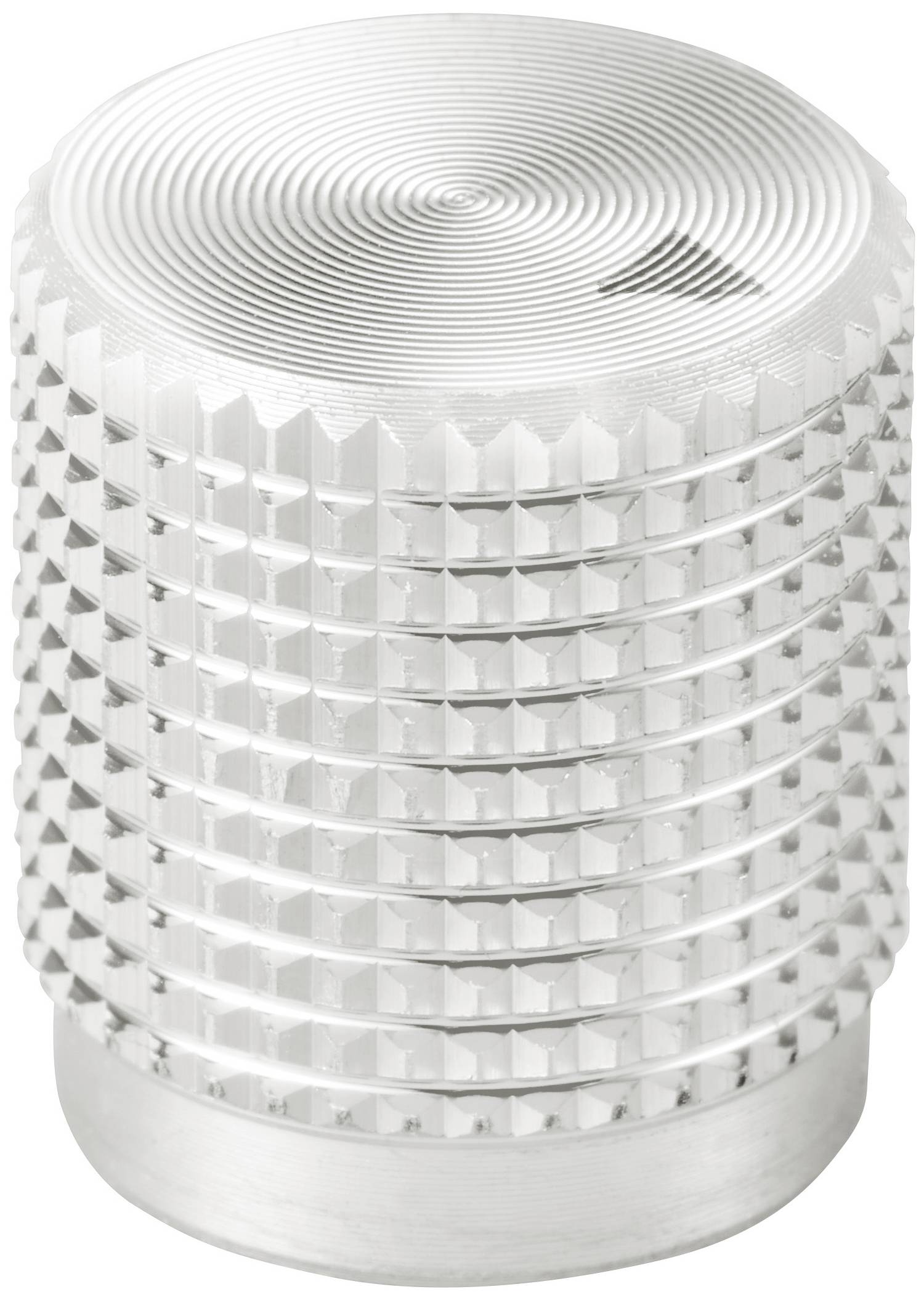 TRU COMPONENTS TC-11613880 Control knob + marking Silver (Ø x H) 14 mm x 16 mm Aluminium 1 pc(s)