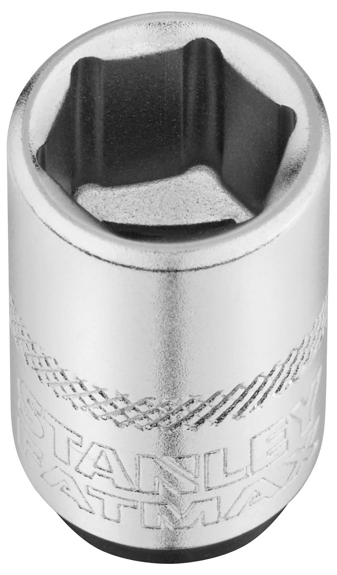 Six-point socket with 'Stanley Fatmax' inscription.