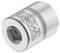 Metal hexagonal socket spanner with embossed 'STANLEY FATMAX' logo, used for screw work on nuts and bolts.