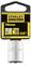 Stanley Fatmax Socket, 16 mm, 3/8-inch drive, with 'Easy Grip' and 'Maxi-Drive' features, silver coloured.