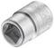 Silver knurled nut with a textured surface, marked with 'Stanley Fatmax', for manual or machine tools.