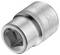 Metal socket with 'STANLEY FATMAX' inscription, used for screwdriver bits.