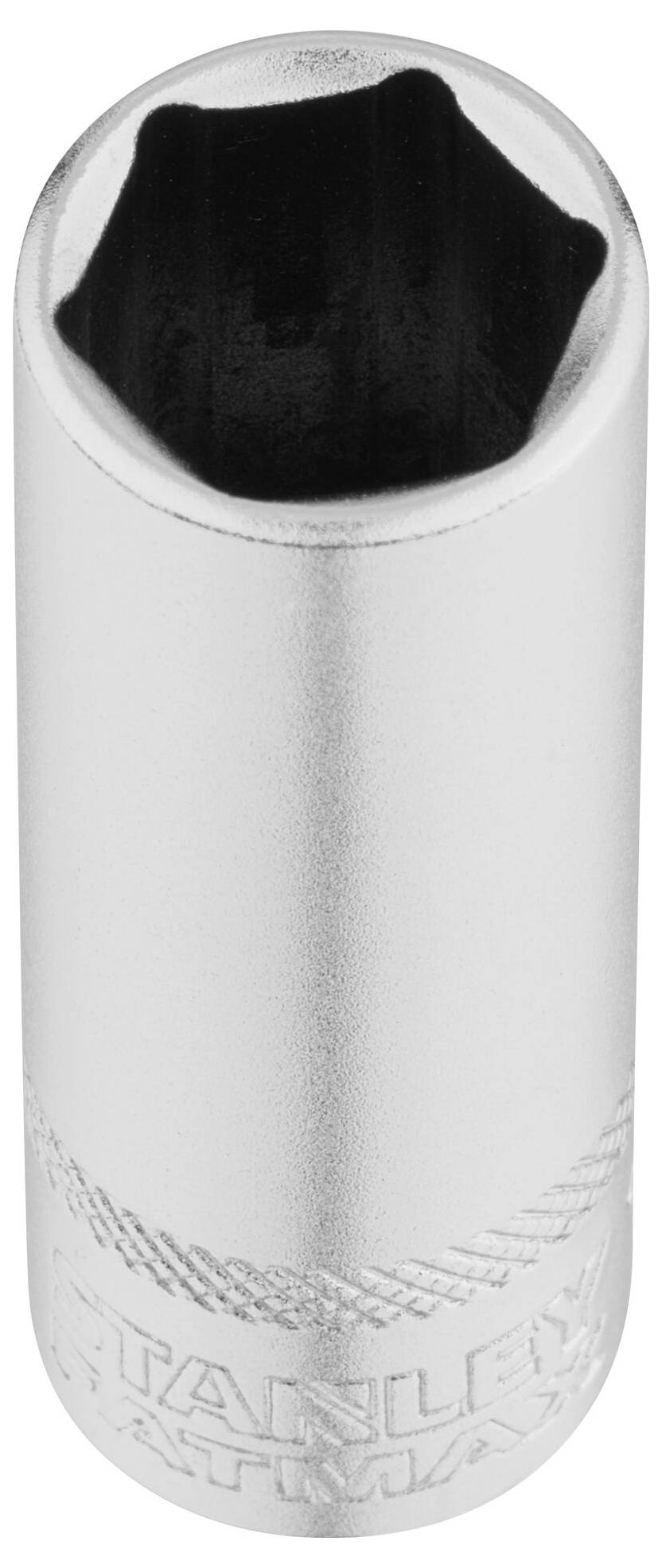 'Metal socket adaptor', cylindrical with a hexagonal, internal socket for adjusting and tightening screws.