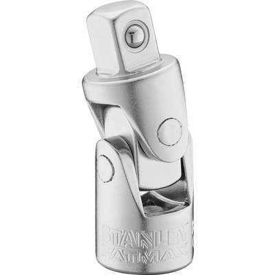 Silver Universal Joint for Tools with Movable Axis, Suitable for Fixing and Connecting Tool Components.