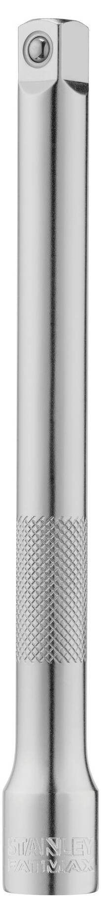 A silver mechanical tool component with a textured handle, likely an extension attachment for socket wrenches.