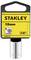 'Stanley Socket 12mm, 1/4 Inch, 6-Point Maxi-Drive. Model Number STMT86109-0. Packaging shows yellow label with logo.'