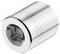 Silver-coloured metallic socket wrench with 'Stanley' inscription, in a cylindrical shape, suitable for holding spanners.