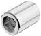 A gleaming, silver socket wrench with a square opening and 'STANLEY' engraved on the side.