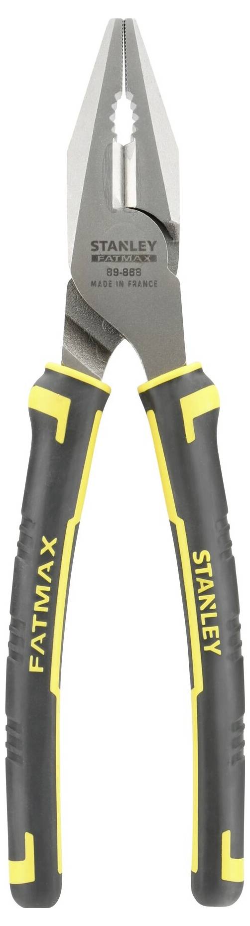 Stanley FatMax pliers with yellow and black handles, perfect for tradesman work.