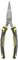 A pointed flat-nose pliers by Stanley with a black handle and yellow details, perfect for precise gripping and cutting in the workshop.