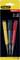 'Three DynaGrip screwdrivers by Stanley in Yellow, Black and Red with various sizes: 0.8 mm, 1.6 mm, 2.4 mm.'