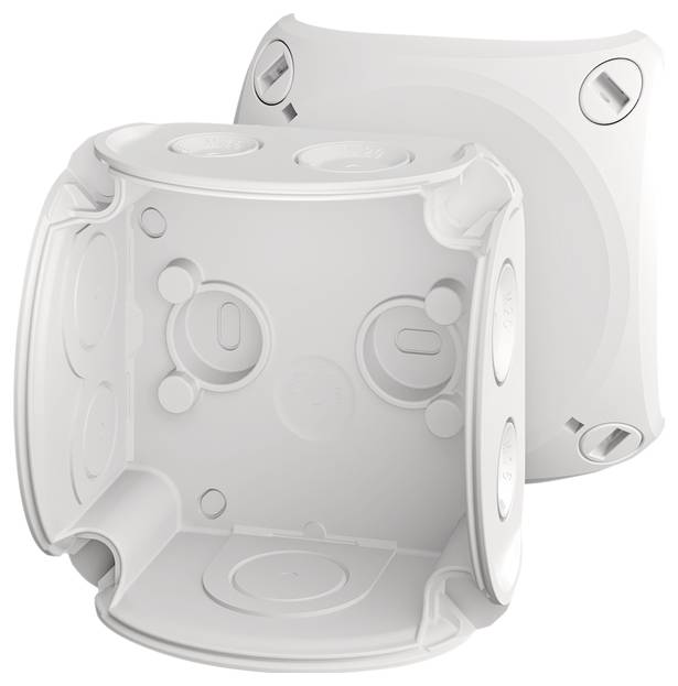 Hensel 62000440 Junction box Sealable (W x H x D) 84 x 84 x 55 mm 1 pc(s)