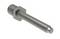 A metal bolt with an external thread and hexagonal head.