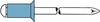 Gesipa 1455181 Blind rivet Stainless steel Stainless steel 500 pc(s)