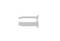 A grey, abstract shape on a white background, resembling a short cylindrical object with rounded edges.