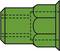 Green, cylindrical graphic with rounded corners and dashed lines, possibly representing a kind of technical schematic.