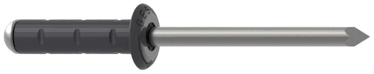 'Plug with plastic handle and metal pin, suitable for fixings in wall materials.'